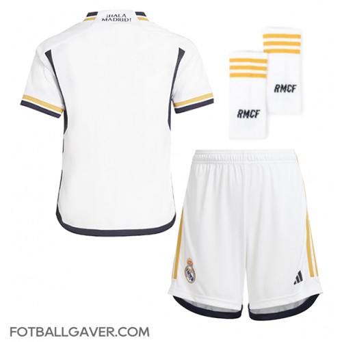 Real Madrid Fotballklær Hjemmedraktsett Barn 2023-24 Kortermet (+ korte bukser)